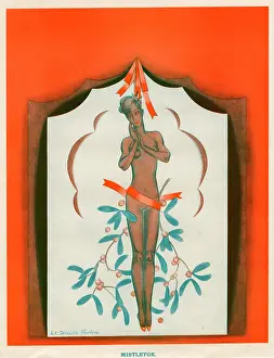 Mistletoe: Pin-Up design - Mistletoe