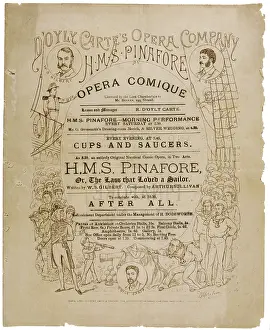 Oyly: Pinafore - Programme 1