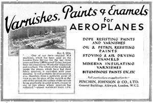 Enamels: Pinchin Johnson Aircraft Paints & Enamels