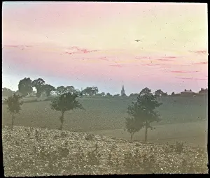 Pincott Fields. Sunset