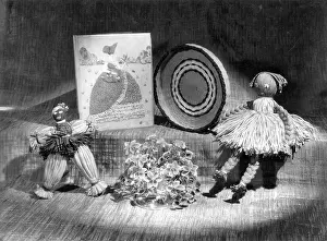 Centrepiece: PINCUSHION & DOLL ETC