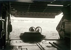 Ramp: A Pindair Skima 3 running up bow loading ramp