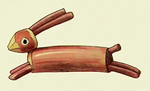 Plaything: Pine Twig Rabbit