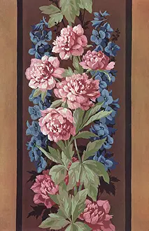 Carnations: Pink and Blue Blossoms