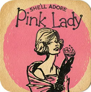 Coaster: Pink Lady coaster
