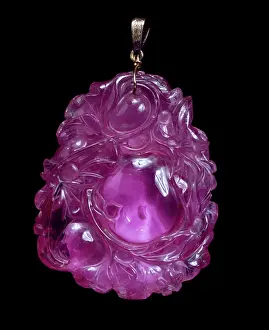 Cyclosilicate: Pink rubellite tourmaline