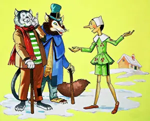 Look & Learn Nursery Material: Pinocchio