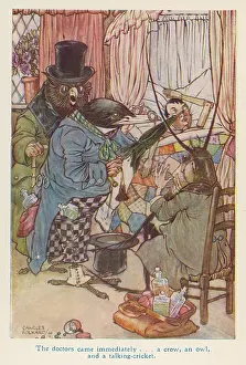 Charles Folkard: PINOCCHIO & THE DOCTORS