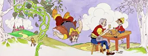 Chopped: Pinocchio meets Jack and the Beanstalk!