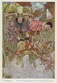 Charles Folkard: PINOCCHIO THROWN