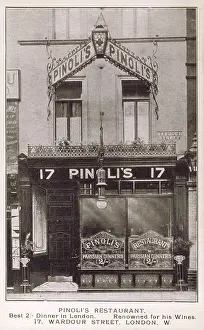 Wardour: Pinoli's Restaurant, London