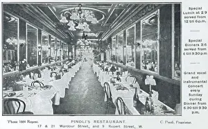 Wardour: Pinoli's Restaurant, London