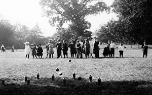 Skittles: Nine pins or skittles, early 1900s