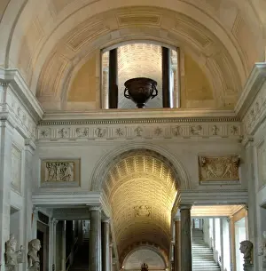 Clement: Pio-Clementino Museum. Inside view. Vatican Museums. Vatican