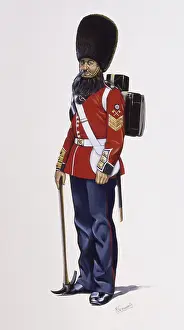 Malcolm Greensmith Collection: Pioneer Sergeant - The Scots Guards