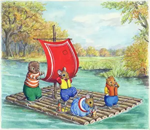 Woodmouse: Pip Squeak Sets Sail