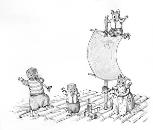 Woodmouse: Pip Squeak Sets Sail