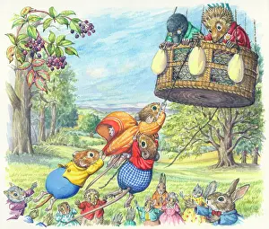 Clinging: Pip Squeak's Trouble