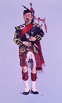 Seaforth: Pipe Major of the Queen's Own Highlanders