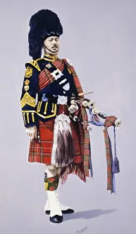 Carabiniers: Pipe Major - Royal Scots Dragoon Guards