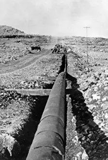 Palestinian: Pipeline from Iraq to Haifa, 1935