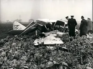 Aintree: Piper Apache plane crashes at Aintree, Liverpool
