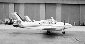 Transortation: Piper PA-23 Aztec G-ASEV