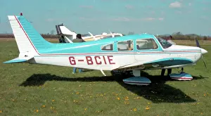 Overturned: Piper PA-28 G-BCIE