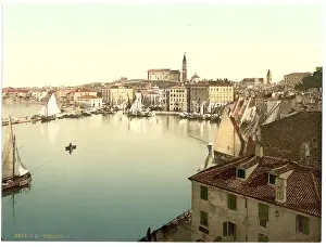 Istria: Pirano, general view, Istria, Austro-Hungary