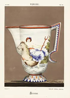 Ewer: Pitcher or ewer from Venice, Italy