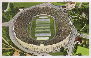 Pittsburg: Pitt Stadium, University of Pittsburg, Pennsylvania, USA