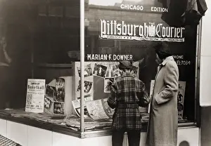 Storefront: Pittsburgh Courier storefront in Chicago. ?
