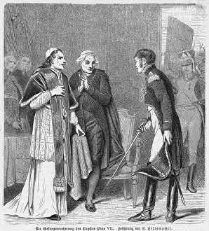 Incarcerated: PIUS VII IMPRISONED