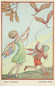 Kites: Pixie Playthings - Sycamore Seeds