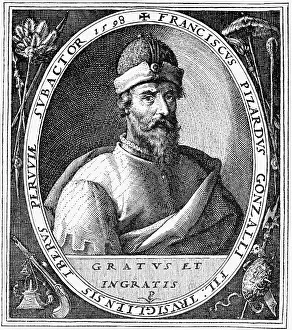 Pizarro: Pizarro, Francisco, circa 1475 - 26.6.1541, Spanish