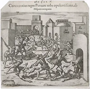 Occupies: PIZARRO OCCUPIES CUZCO