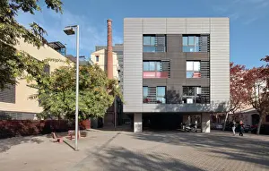 Redeveloped: Placa de Merce Sala, El Poblenou, Barcelona, Catalonia