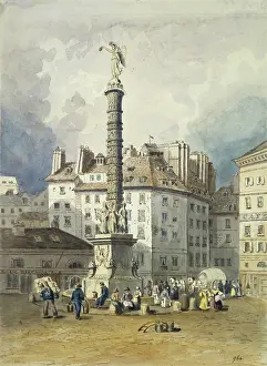 Victories: Place du Chatelet and the column commemorating