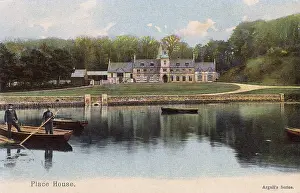 Boatmen: Place House, St. Anthony in Roseland, Cornwall, England