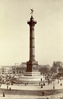 Colonne: Place de la Bastille with the July Column, Paris