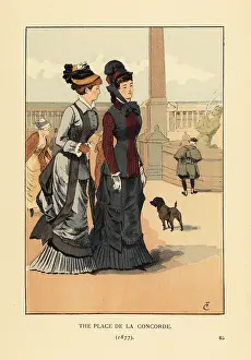 Troisieme: Place de la Concorde, Paris, 1877