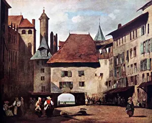 1801: Place de Molard, Geneva
