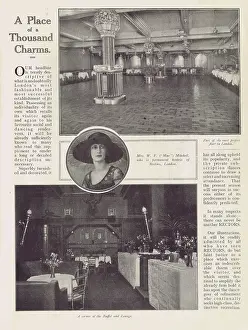 Dance Hall: A Place of a Thousand Charms - the interior of Rector's