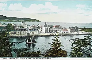 Placentia: Placentia from Mount Pleasant, Newfoundland
