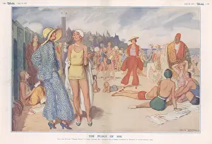 Baumer: The Plage of 1931 by Lewis Baumer