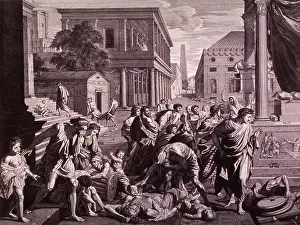 Poussin: THE PLAGUE OF ASHDOD or EPIDEMIC AMONG THE ?