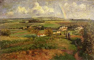 Pissarro: The Plain of Epluches, by Camille Pissarro