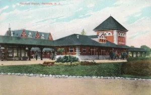 Plainfield: Plainfield Railway Station, Plainfield, New Jersey, USA