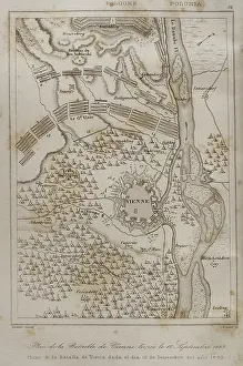 Vizier: Plan of the Battle of Vienna, 12 September 1683