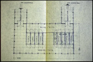 Morbid: Plan of cells Auschwitz